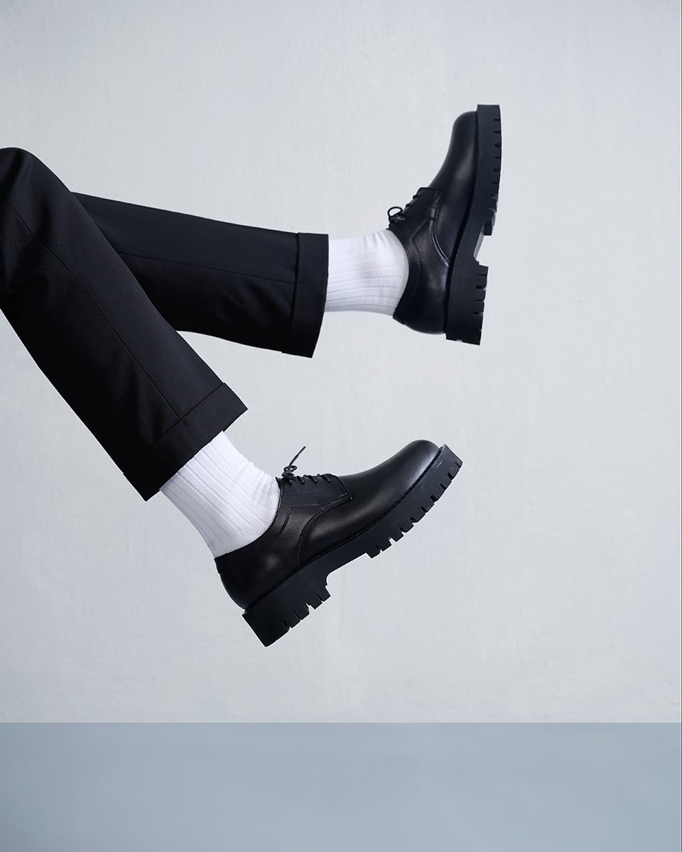 giày derby da bò thương hiệu Tagos