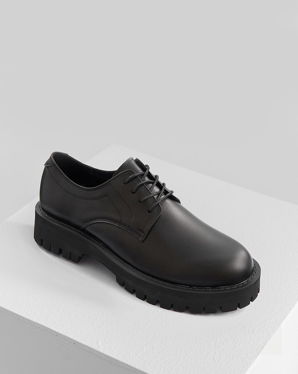 Giày da Derby nam đế Chunky GNTA51-5103-D