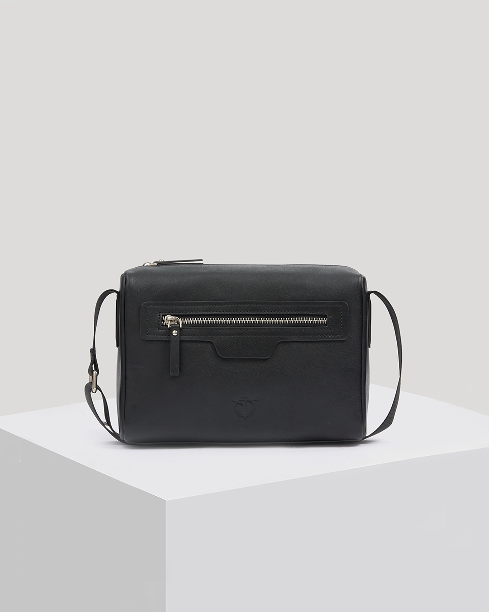 Túi đeo chéo phối khóa kéo phong cách TTA9111D0201-D